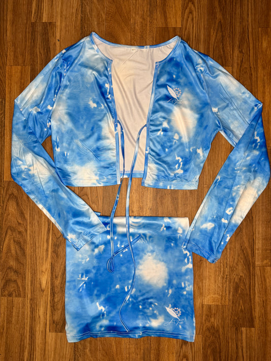 LE-BOA “Body of Art” Two Piece Skirt Set