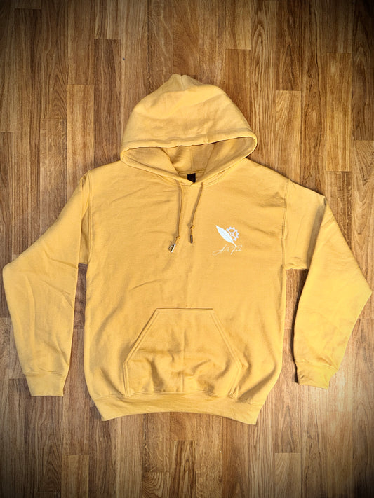 Peanut-butter “Time Remains” 1 of 1 Hoodie