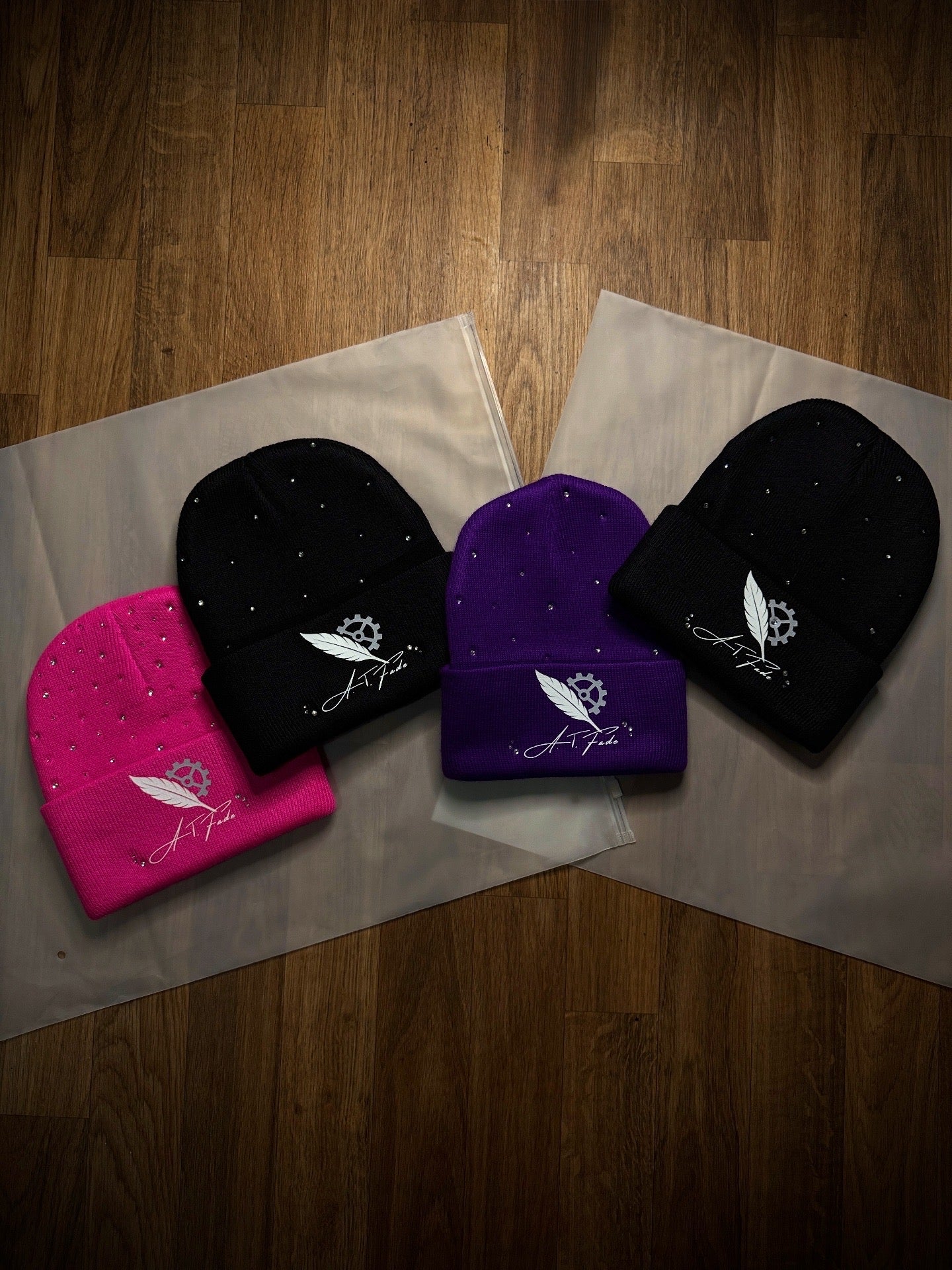 Custom rinstone Skully hat (Hand Made)