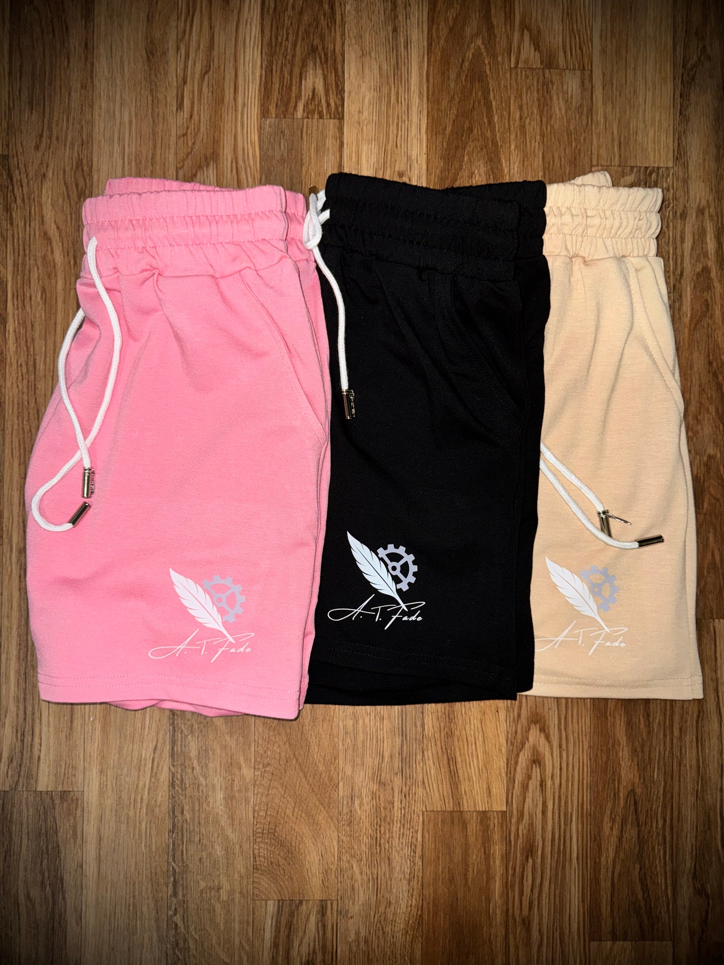 Croptop Hoodie shorts set