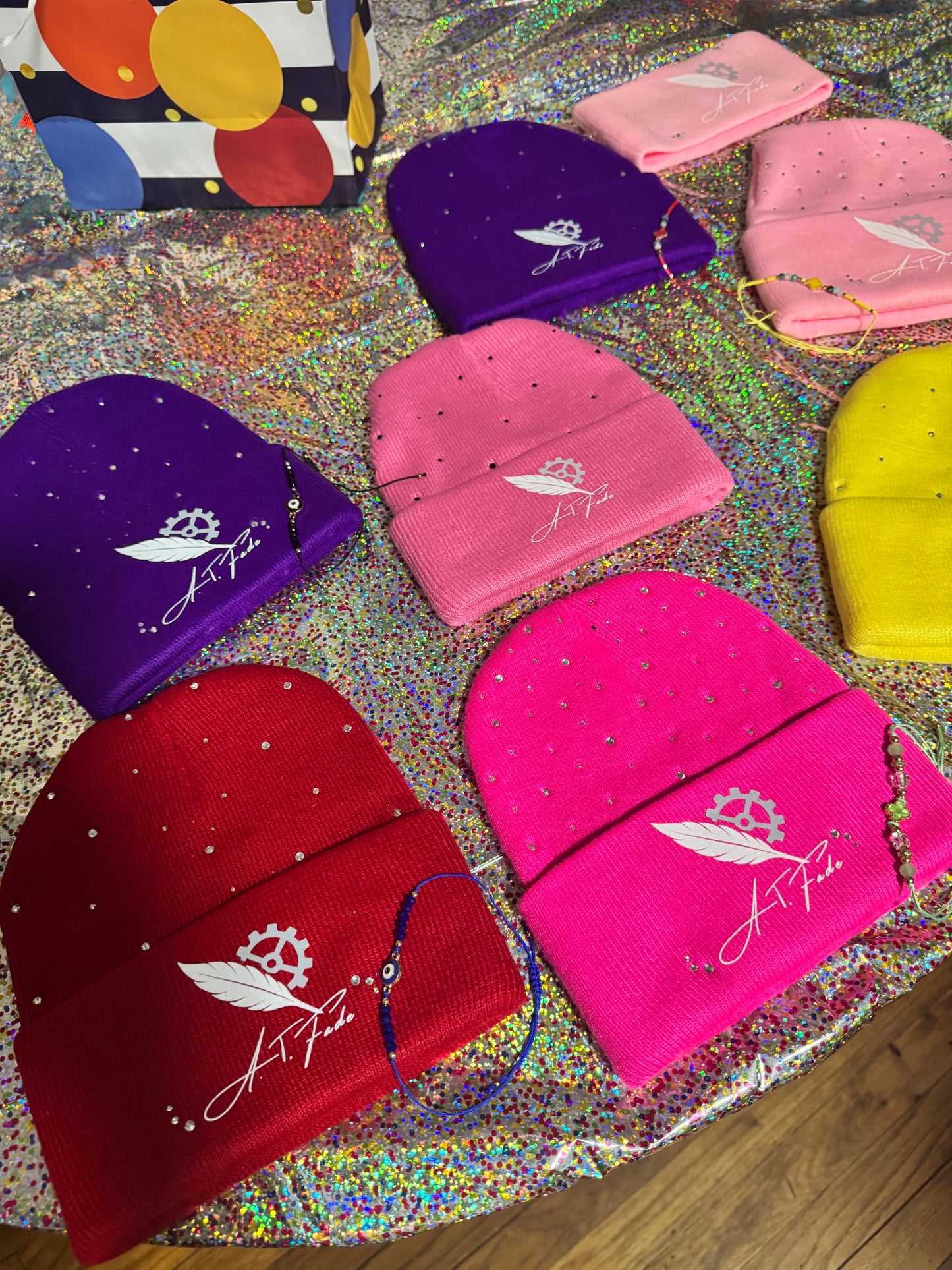 Custom rinstone Skully hat (Hand Made)