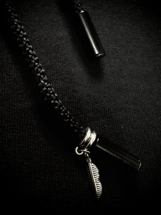 Black timeremains hoodie