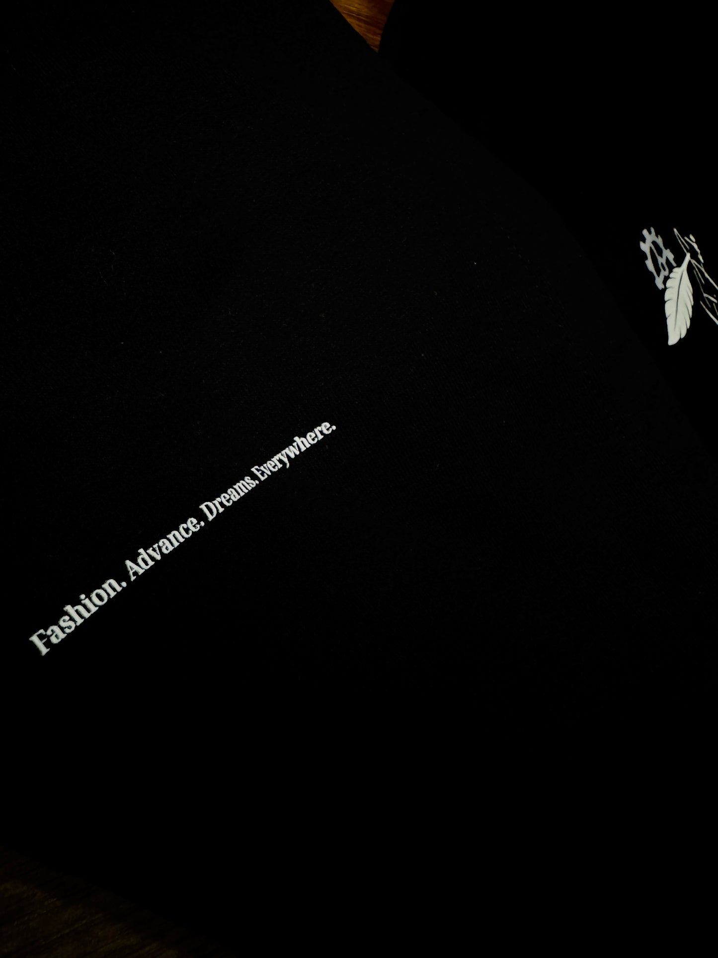 Black timeremains hoodie